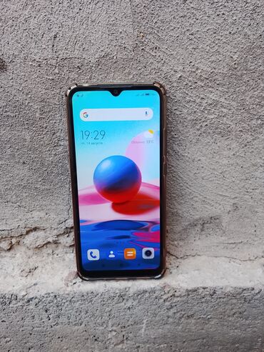 двойной монитор: Redmi, Redmi 10A, Б/у, 128 ГБ, цвет - Черный, 1 SIM, 2 SIM