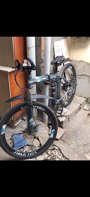 Dağ velosipedləri: Stels Sport FR2.0 dağ velosipedi - Geniş, naxışlı off-road təkərlər – — 2