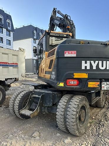 чехол для мото: Экскаватор, Hyundai, 2021 г., Колесный — 4