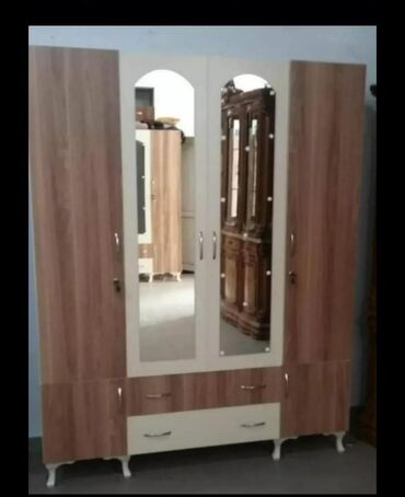Sifarişlə dolablar: 4Qapi Dolab satılır qiyməti 260Azn ölçü 160*200*45 sifarişlədir — 6