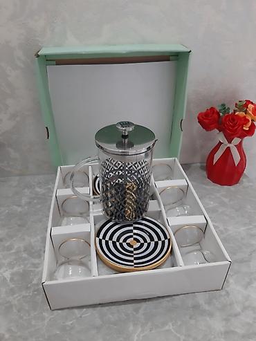 Наборы посуды: Набор для чая Karaca, 6 персон - Комплектация: 6 стеклянных стаканов — 3