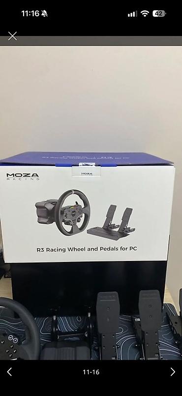 trak racer: Симрейсинговый комплект MOZA Racing R3 — полный комплект Продаю — 10