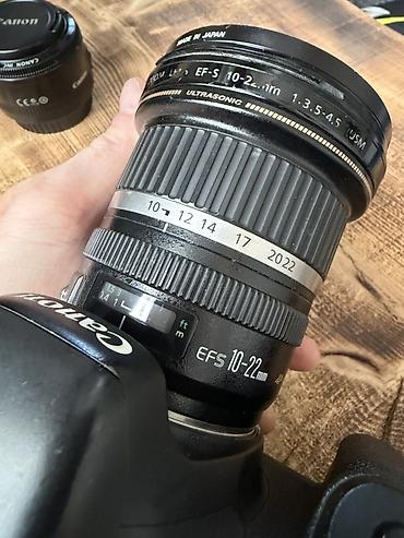ps5 price kyrgyzstan: Комплект фотографа Canon : - Камера Canon EOS 7D кроп 1,6 - Объектив — 5