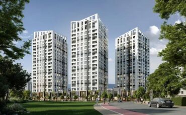 Продажа квартир: 2 комнаты, 72 м², Элитка, 3 этаж, ПСО (под самоотделку)