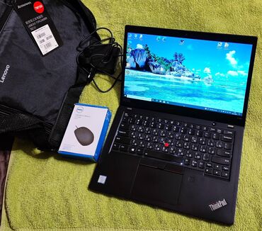 ультробук: Ультрабук, Lenovo, 16 ГБ ОЭТ, Intel Core i5, 13.3 ", Колдонулган, Жумуш, окуу үчүн, эс тутум NVMe SSD