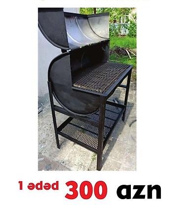 Manqallar, qrillər, barbekyu: Manqal, Qapaqlı — 1