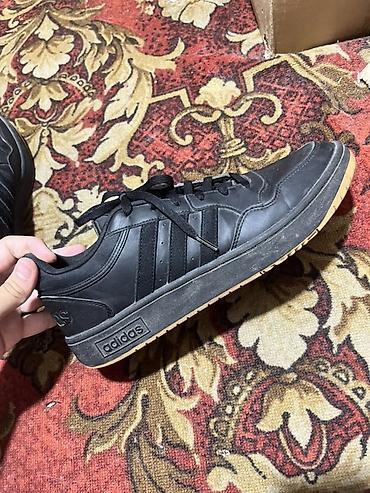 кампусы адидас: Мужские кроссовки, 46, Adidas, Б/у, цвет - Черный, Самовывоз — 1
