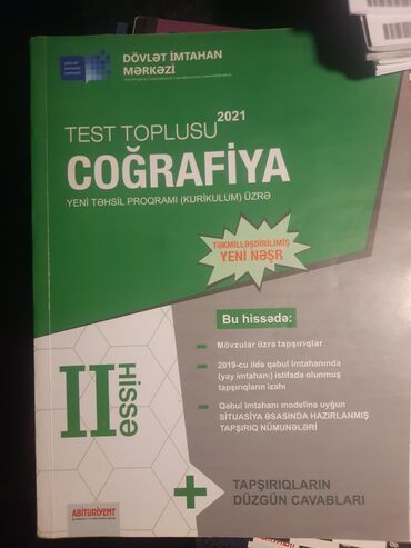 cografiya 6 ci sinif test: Coğrafiya 2 ci hissə toplu yenidir istifadə olunmayıb