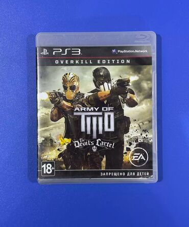 Oyun diskləri və kartricləri: Army of Two PS3 diski. Original diskdir. Ciziği yoxdur ve