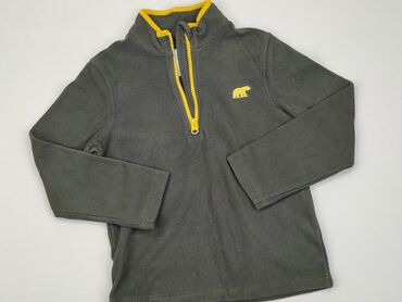 granatowy rozpinany sweterek: Bluza, 8 lat, 122-128 cm, stan - Bardzo dobry