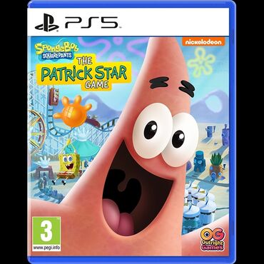 PS5 (Sony PlayStation 5): Ps5 spongebob patrick star