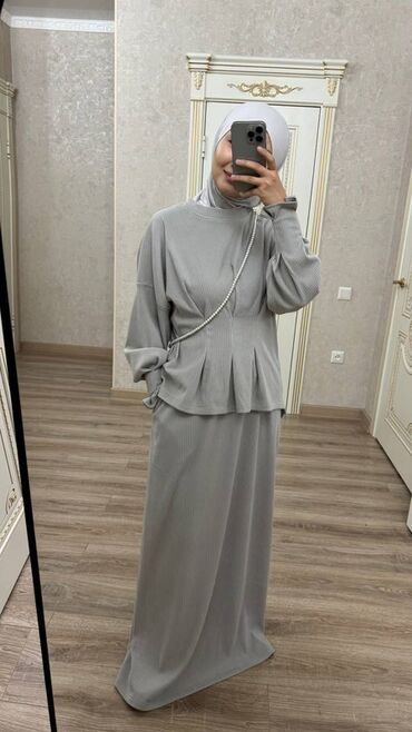 одежды для новорожденных: Костюм в стиле modest fashion: джемпер + длинная юбка - Комплект из