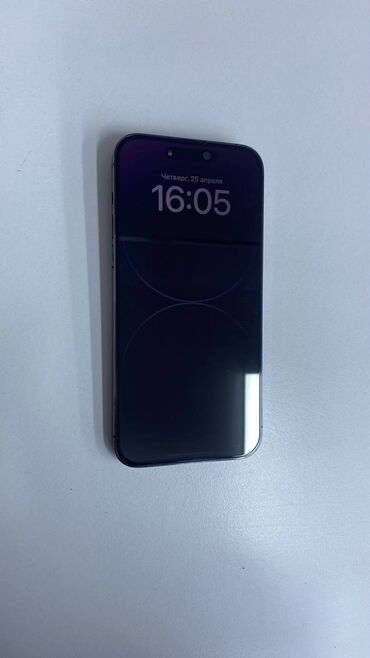 iphone replika: IPhone 14 Pro Max, Б/у, 256 ГБ, Deep Purple, Защитное стекло, Чехол, Кабель, 87 %