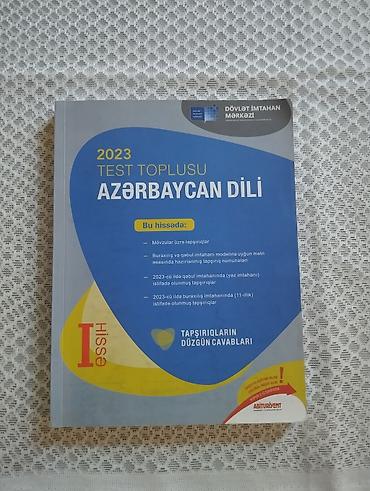 Testlər: Azərbaycan dili Testlər 11-ci sinif, DİM, 1-ci hissə, 2023 il — 1