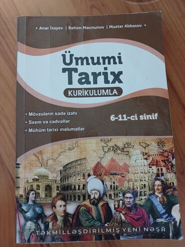 10 cu sinif umumi tarix dersliyi: Ümumi tarix Anar İsayev