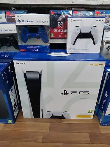 playstation 5 sony: PS5 aksesuarlari. 📀Playstation 4 və playstation 5 — 5