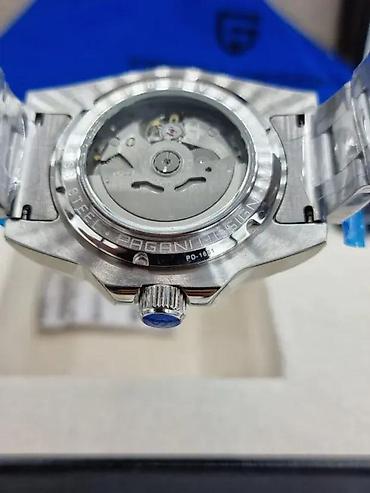 Ručni satovi: PAGANI DESIGN PD-1639 43mm/Zelena-Rolex Submariner-Automatik Potpuno — 4
