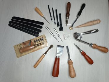 Набор инструментов по работе по коже кожа инструменты шыла пробойник