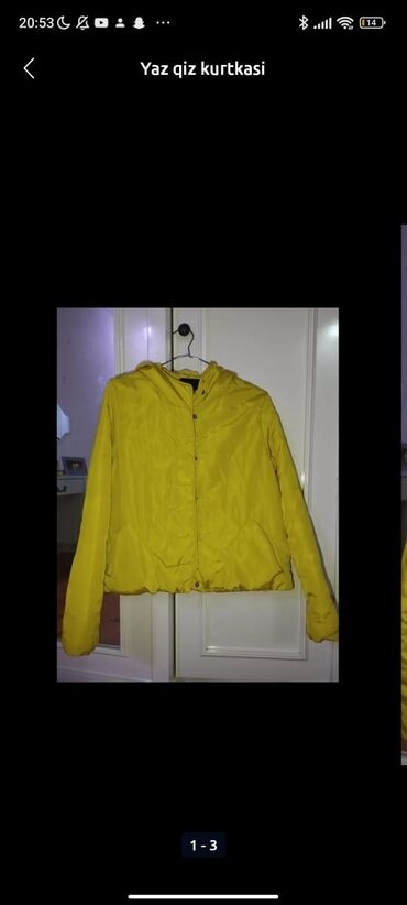 uteplennaya detskaya kurtka: Женская куртка XS (EU 34), S (EU 36), M (EU 38), цвет - Желтый