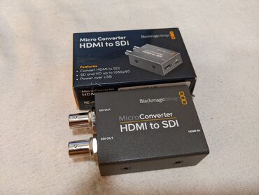 бесплатные объявления: Blackmagic Micro Converter HDMI to SDI новый Преобразует сигнал из