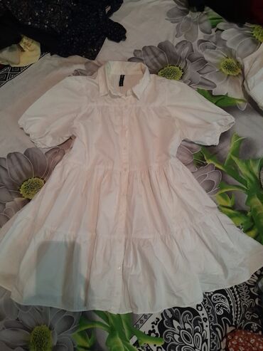 sumqayitda donlar: Детское платье Zara, цвет - Белый
