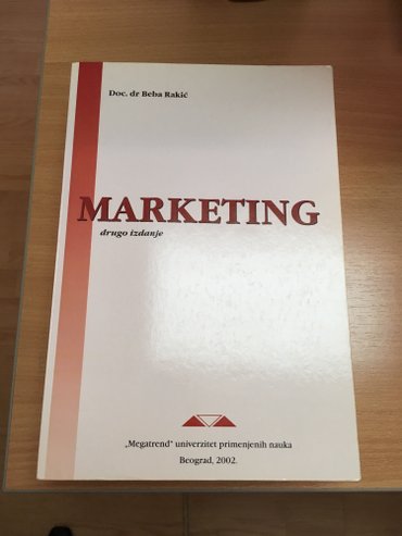 knjige: Nov udžbenik Marketing izdanje Mega Trend
