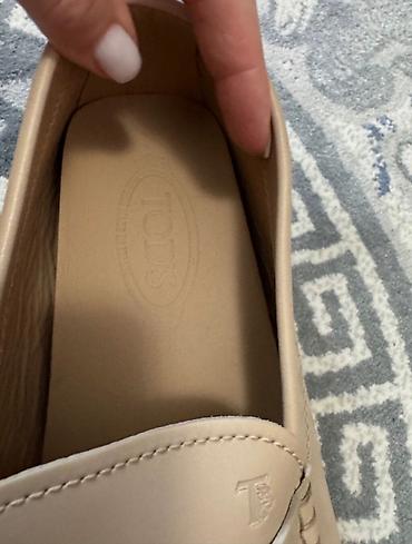ameerii nude: TOD’S dəri mokasinlər - Brend: TOD’S (logolar içlikdə və yan hissədə) — 4