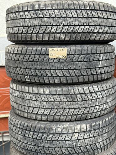 шины 215 16 60: Шины 215 / 70 / R 16, Зима, Б/у, Комплект, Легковые, Япония, Bridgestone