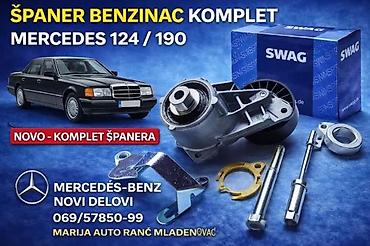 MERCEDES 124 190 SPANER BENZINAC KOMPLET SPANER POLUGA | spaner