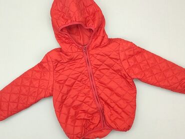 ramoneska i kamizelka futrzana: Transitional jacket, 1.5-2 years, 86-92 cm, condition - Very good