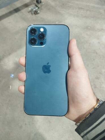 macbook pro qiymeti: IPhone 12 Pro Max, 256 ГБ, Голубой