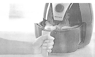 dihondra seme cena: Delimano friteza na vruć vazduh (air fryer) - Priprema hrane sa — 3