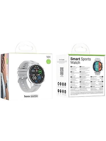mchose a7: Умные часы Hoco Y31 (Smart Sports Watch) - Круглый цветной дисплей с — 2