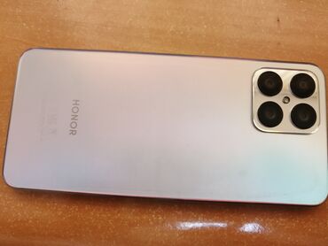 Honor: Honor X8, 128 ГБ, цвет - Серебристый, Две SIM карты, Сенсорный, Отпечаток пальца