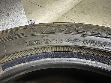 Шины 215 / 55 / R 17, Зима, Б/у, Комплект, Легковые, Китай, Maxtrek