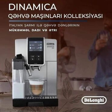 Qəhvə maşınları: Qəhvə maşını Delonghi, Avtomat, Yeni — 10