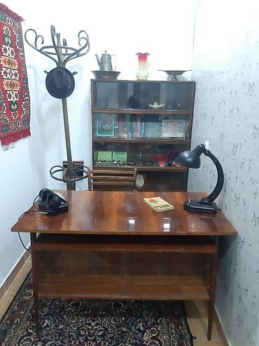 Retro/ofis mebel dəsti SATILIR ! Esyalarla birlikde - Tərkib: taxta