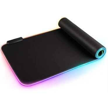 Клавиатуры: Xrades RGB işıqlı, qara rəngli oyun mousu padi. Səthi hamar idarəetmə