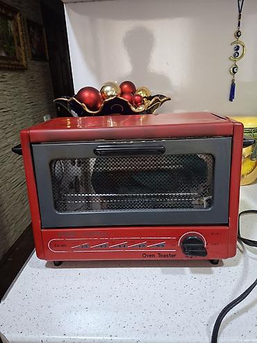 Duxovka Elektrik, rəng - Qırmızı, Ayrıca dayanan, İşlənmiş