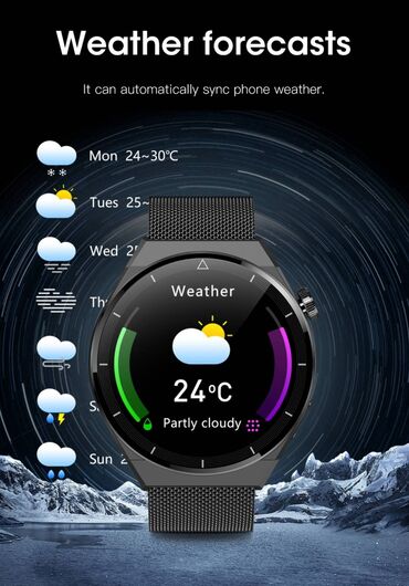 Ručni satovi: Smart watch, Muški — 26