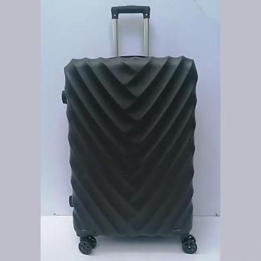 Putni koferi i torbe: Tvrdi kofer na točkiće – srednja veličina - Materijal: izdržljiva — 1