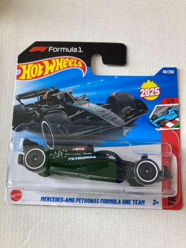 Oyuncaqlar: Hot Wheels Formula1 Mercedes modeli. Pulsing çatdırılma Sahil və 28