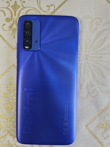 антенны для рации: Redmi, Redmi 9T, Б/у, 128 ГБ, цвет - Синий, 2 SIM