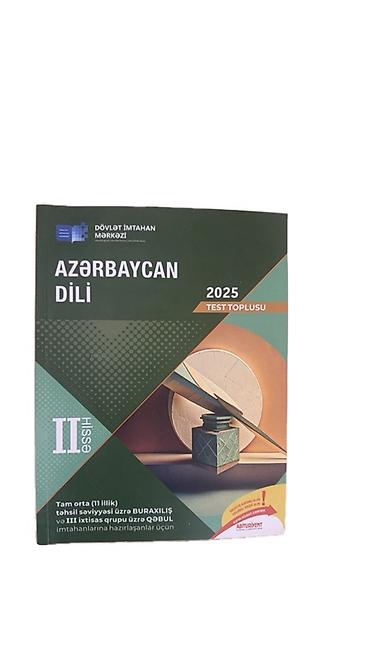 Testlər: Azərbaycan dili Testlər 11-ci sinif, DİM, 2-ci hissə — 1