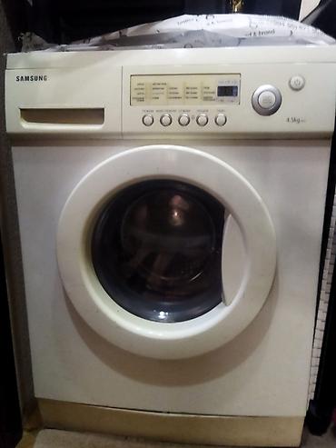 samsung washing: Paltaryuyan maşın Samsung, 5 kq, İşlənmiş, Avtomat, Qurutmasız, Kredit yoxdur, Ünvandan götürmə — 1