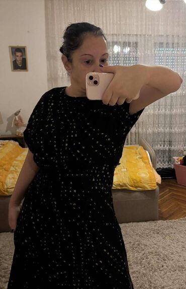 Haljine: PS Fashion XL, bоја - Crna, Drugi tip rukava — 3