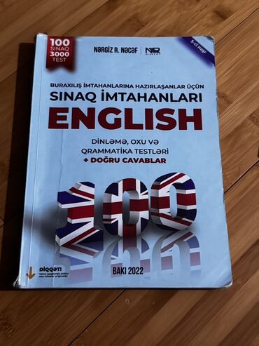 ipg informatika test pdf: Məhsul: “Sınaq İmtahanları – English” hazırlıq kitabı Müəllif: Nərgiz