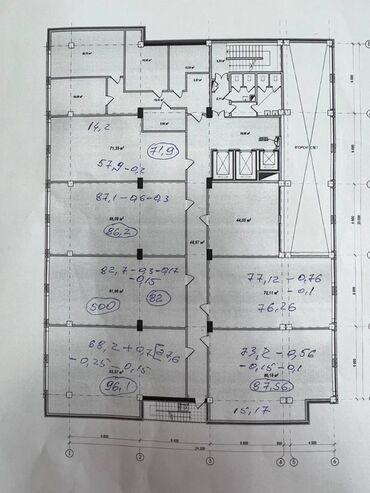 Продажа квартир: Сдаю Офис, 86 м², В бизнес центре, 1 линия