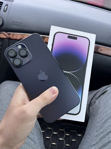 фифа 20 купить: IPhone 14 Pro, Колдонулган, 256 ГБ, Deep Purple, Куту, 84 %