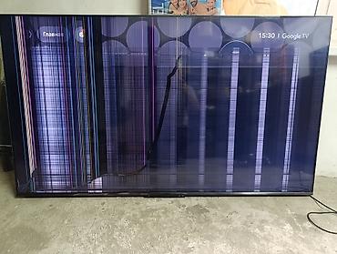 ТВ и видео: Телевизор YASIN LED-65Q90. работает но экран трешина — 1